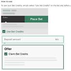 how do bet credits work on bet365?